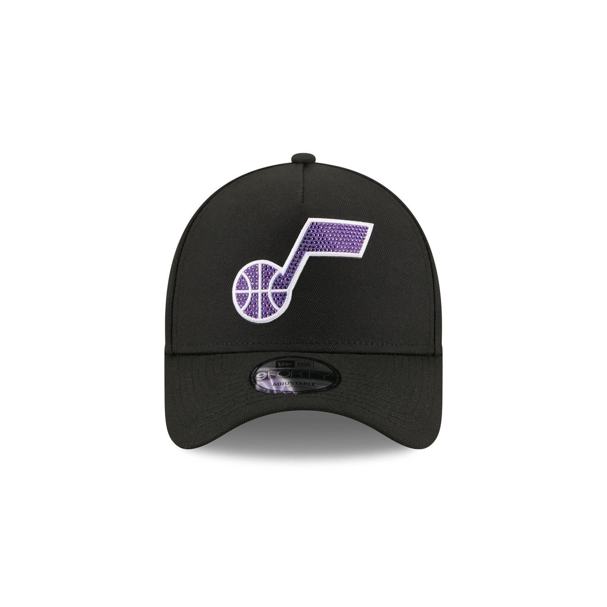 Utah Jazz 2026 Draft Black 9FORTY A-Frame Snapback Hat