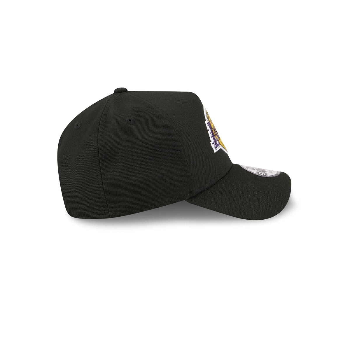 Los Angeles Lakers 2026 Draft Black 9FORTY A-Frame Snapback Hat
