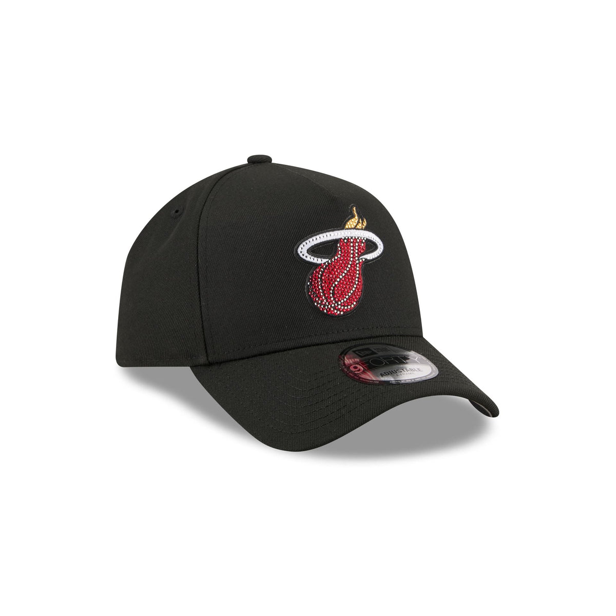 Miami Heat 2026 Draft Black 9FORTY A-Frame Snapback Hat