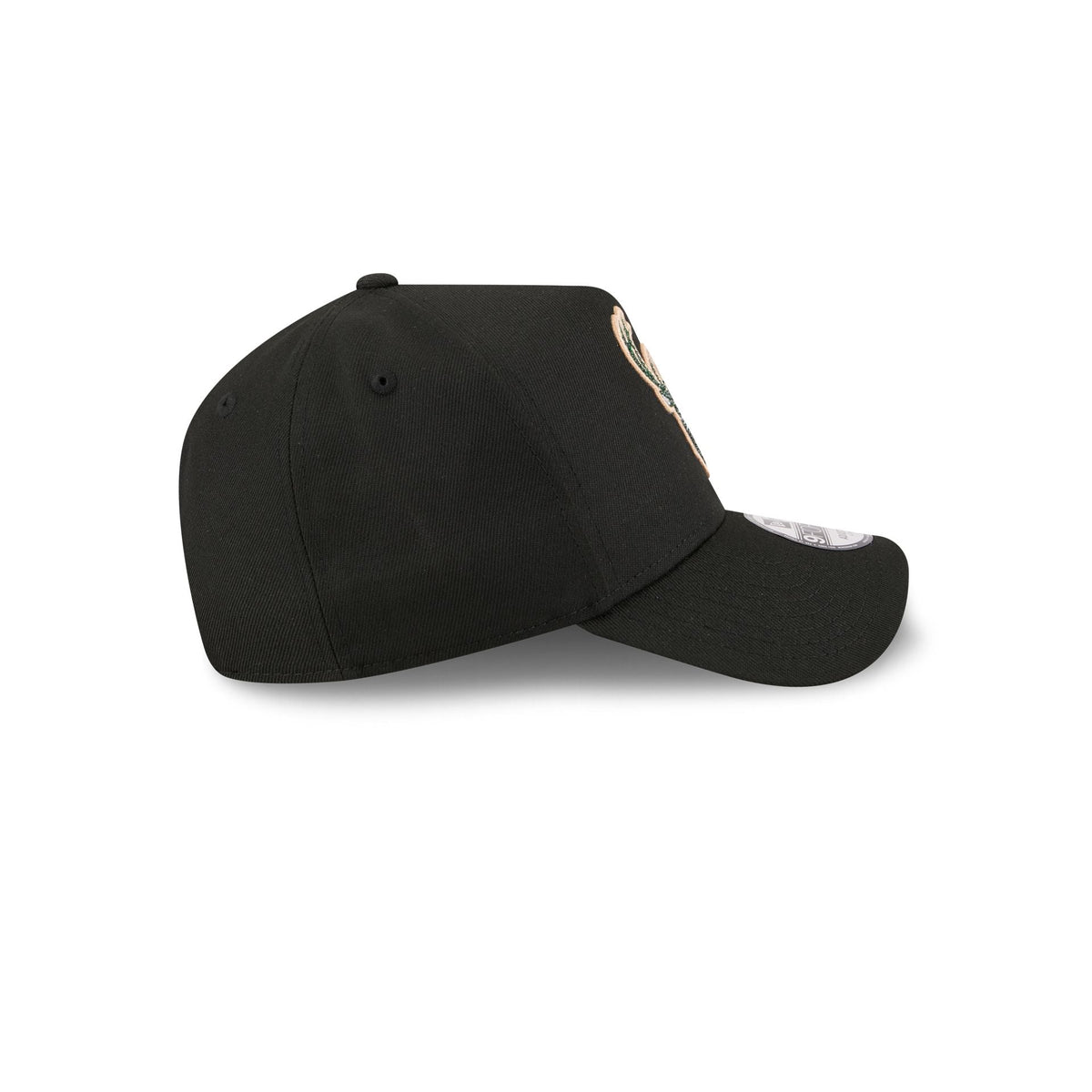 Milwaukee Bucks 2026 Draft Black 9FORTY A-Frame Snapback Hat
