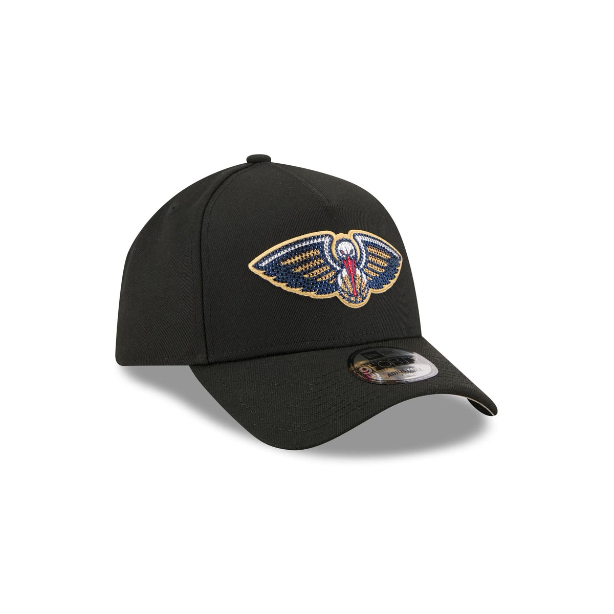 New Orleans Pelicans 2026 Draft Black 9FORTY A-Frame Snapback Hat