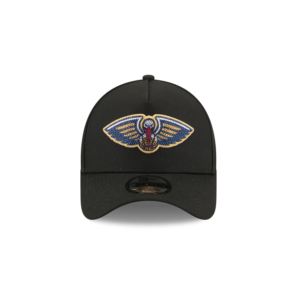 New Orleans Pelicans 2026 Draft Black 9FORTY A-Frame Snapback Hat