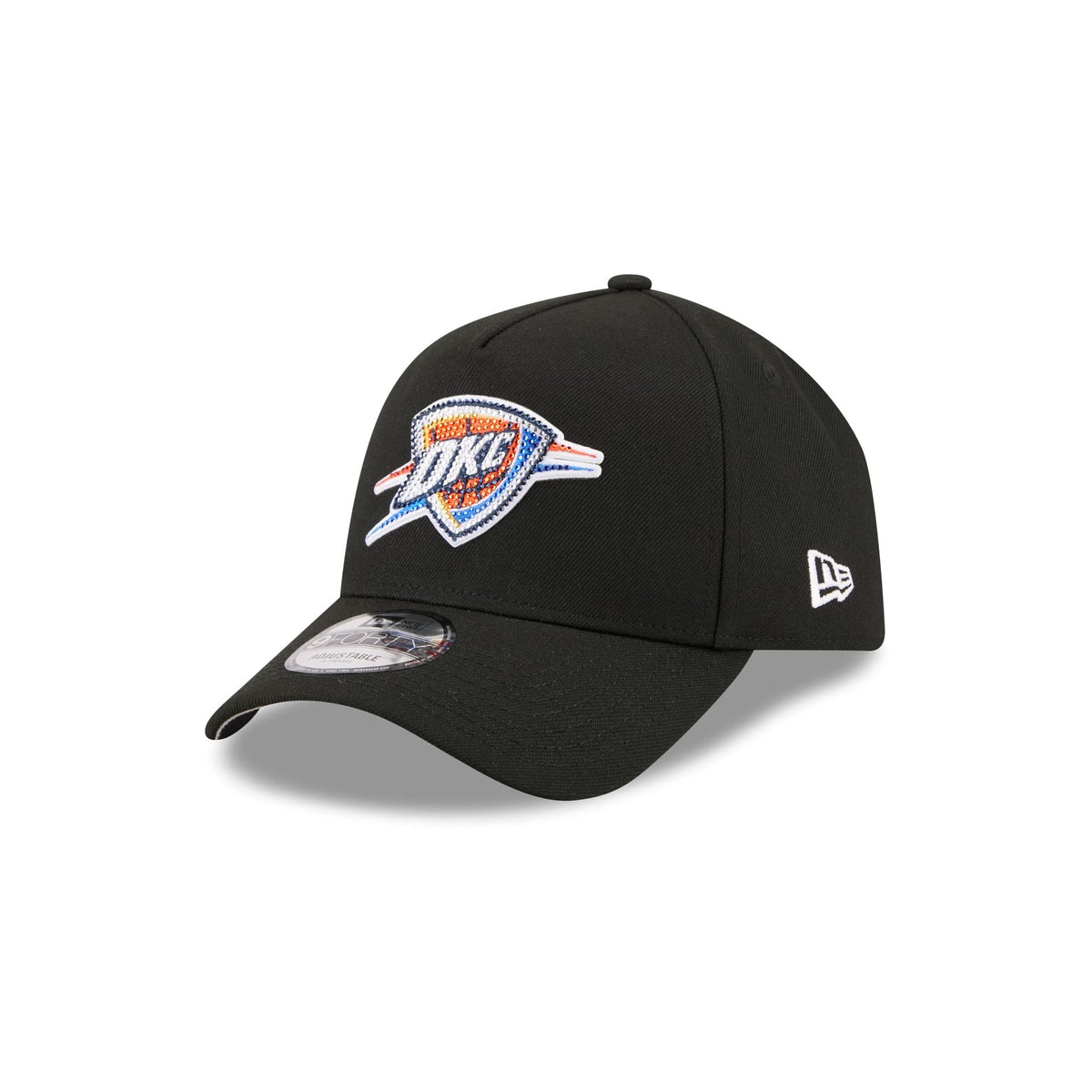 Oklahoma City Thunder 2026 Draft Black 9FORTY A-Frame Snapback Hat