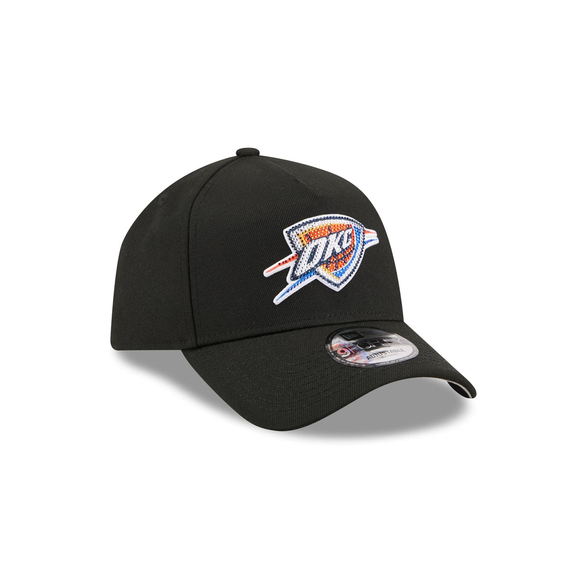 Oklahoma City Thunder 2026 Draft Black 9FORTY A-Frame Snapback Hat