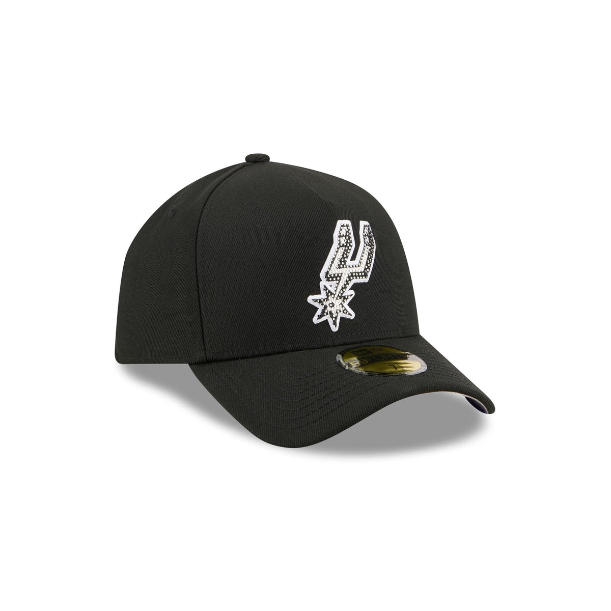 San Antonio Spurs 2026 Draft Black 59FORTY A-Frame Fitted Hat