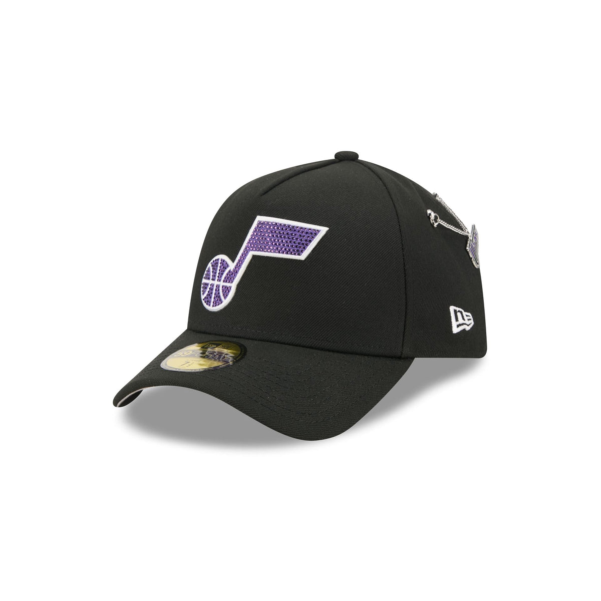 Utah Jazz 2026 Draft Black 59FORTY A-Frame Fitted Hat