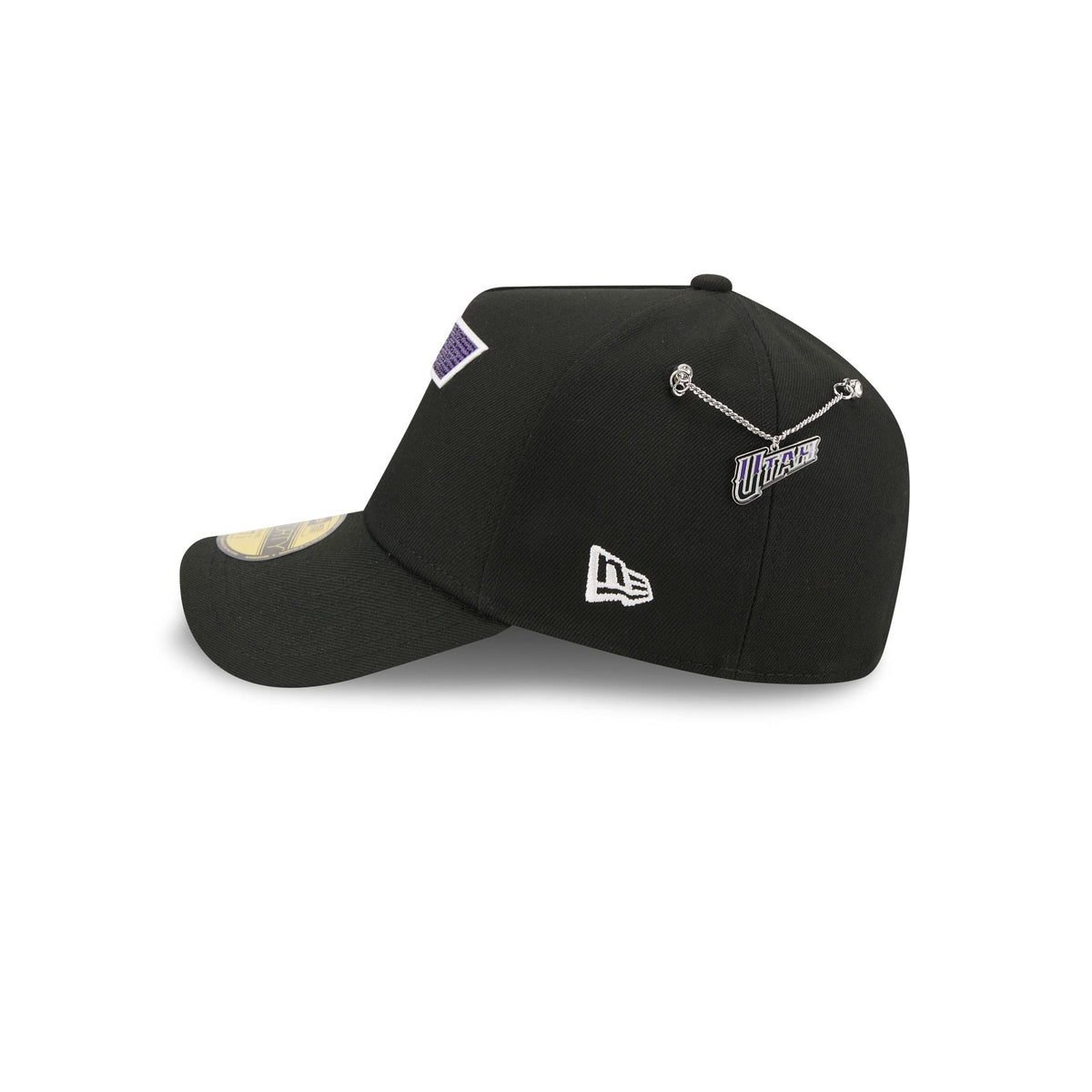 Utah Jazz 2026 Draft Black 59FORTY A-Frame Fitted Hat