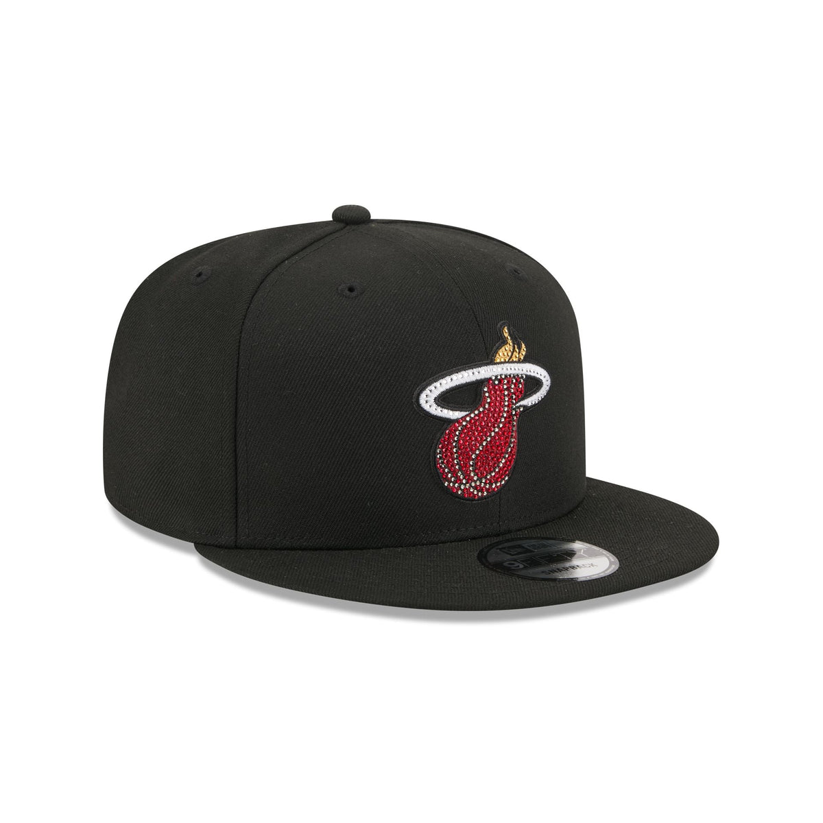 Miami Heat 2026 Draft Black 9FIFTY Snapback Hat