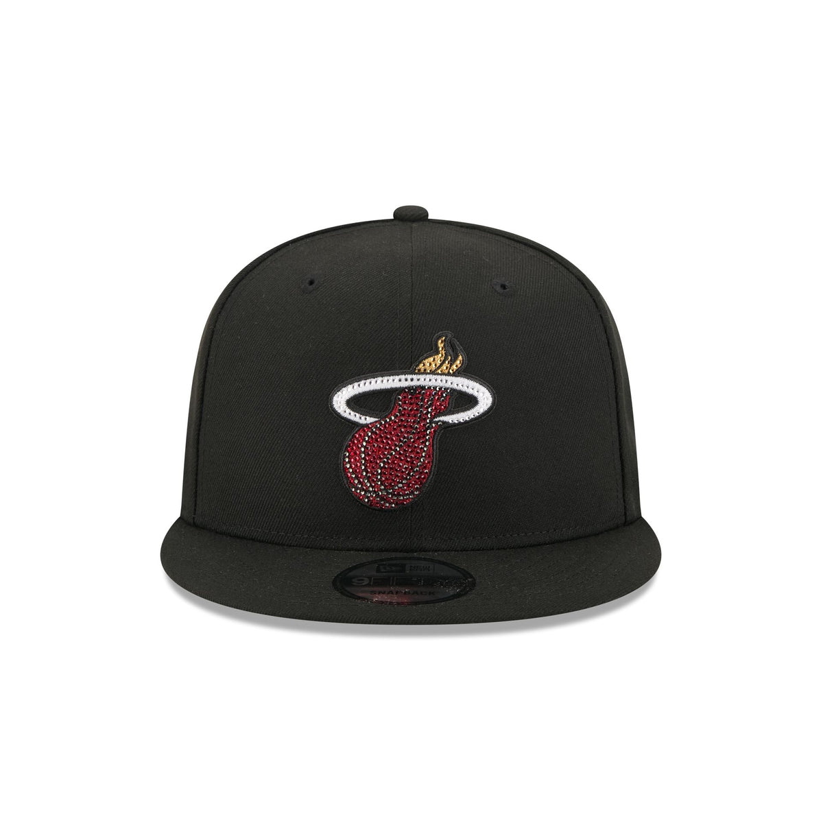 Miami Heat 2026 Draft Black 9FIFTY Snapback Hat