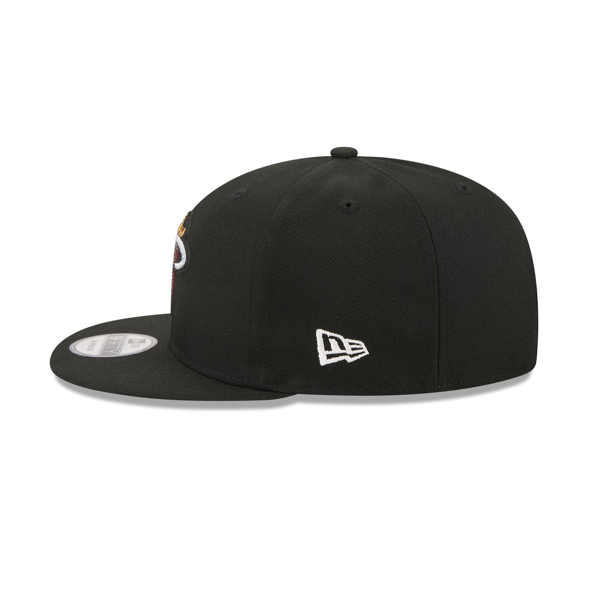 Miami Heat 2026 Draft Black 9FIFTY Snapback Hat