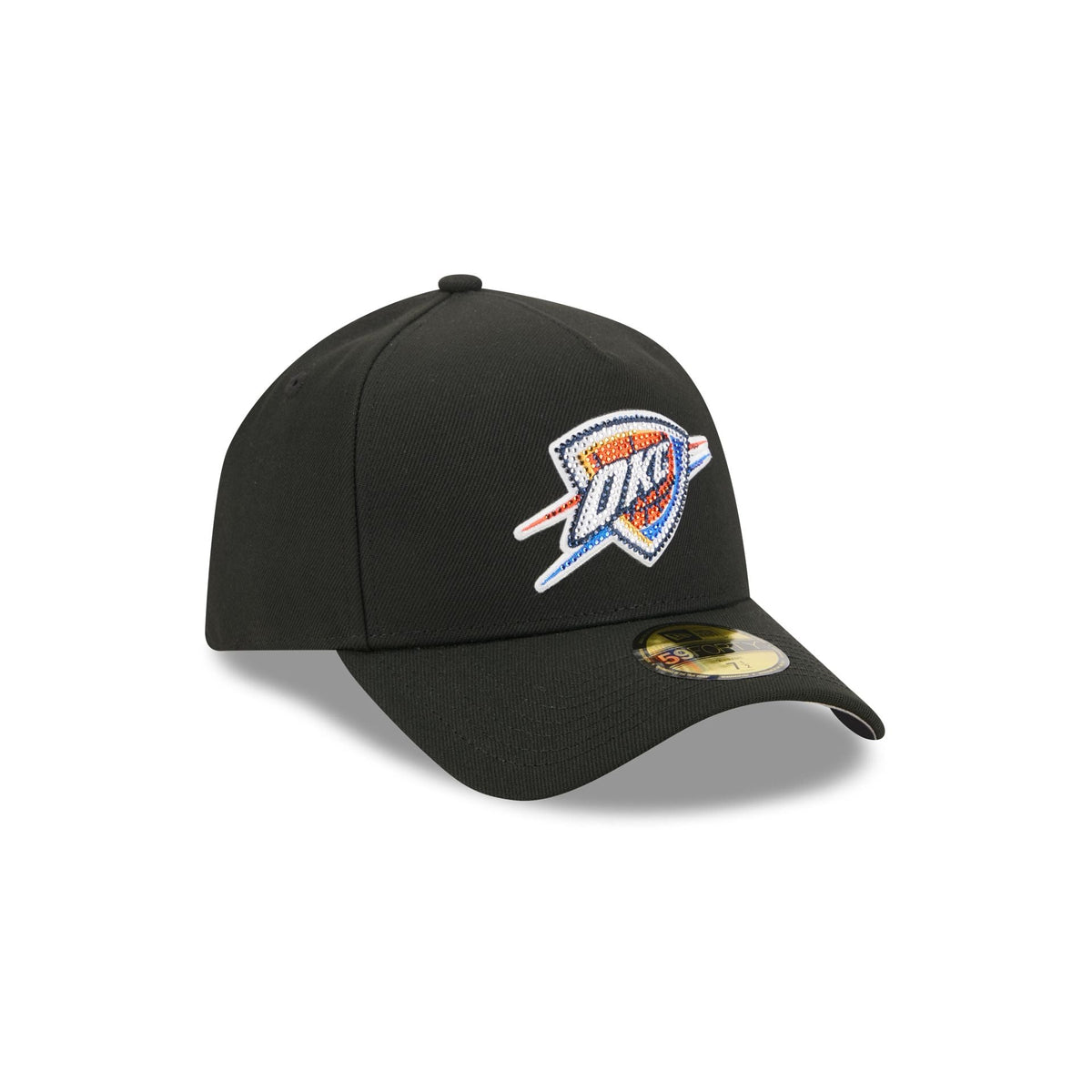 Oklahoma City Thunder 2026 Draft Black 59FORTY A-Frame Fitted Hat