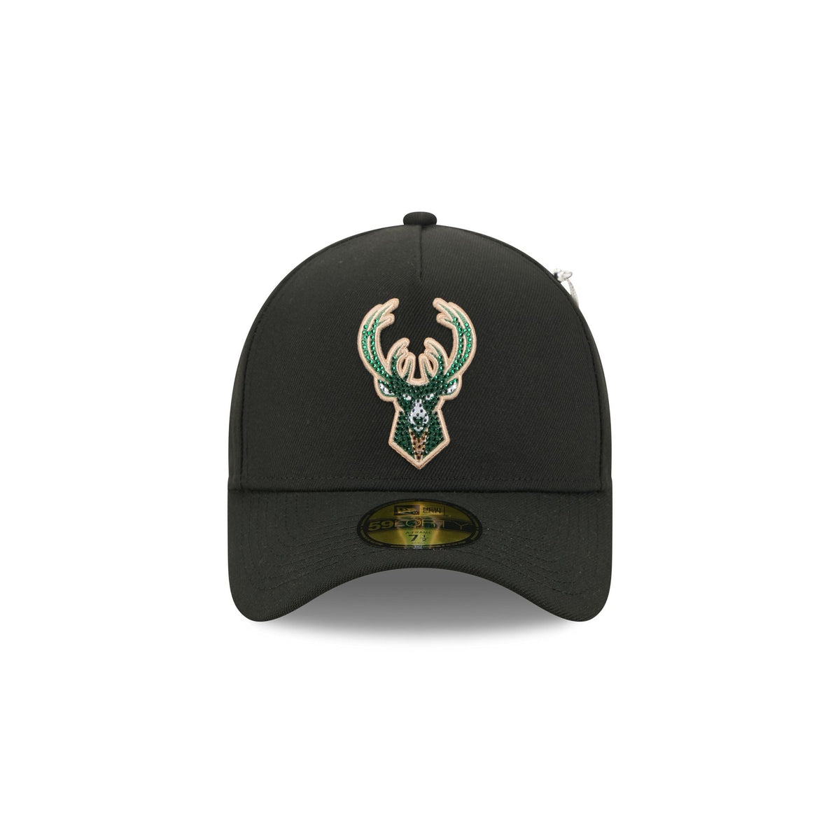 Milwaukee Bucks 2026 Draft Black 59FORTY A-Frame Fitted Hat