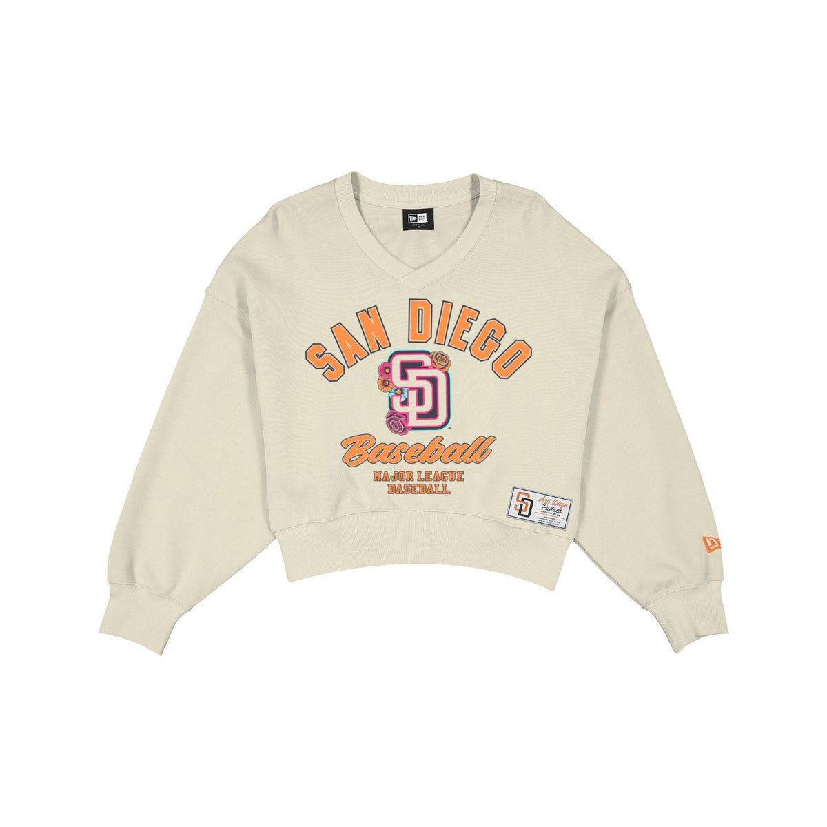 San Diego Padres 2026 City Connect Women's Cropped Crewneck