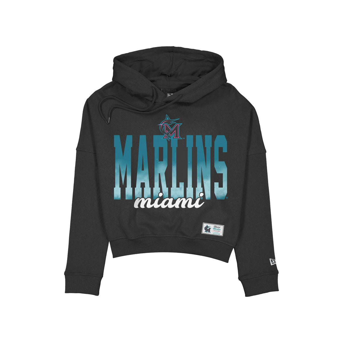Miami Marlins 2026 City Connect Women's Cropped Hoodie