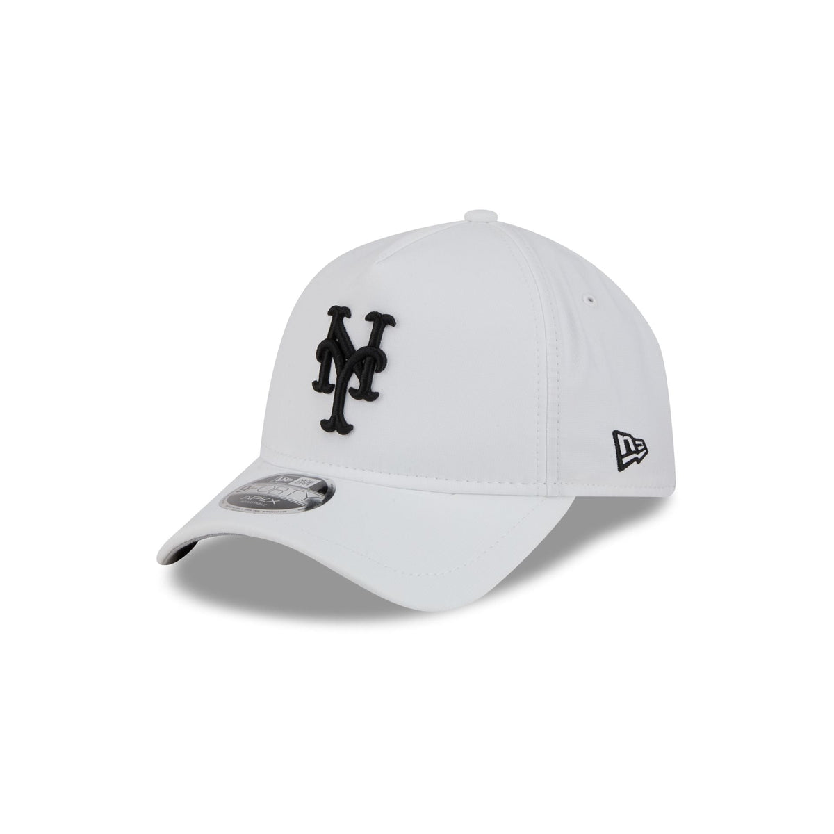 New York Mets White 9FORTY APEX Snapback Hat