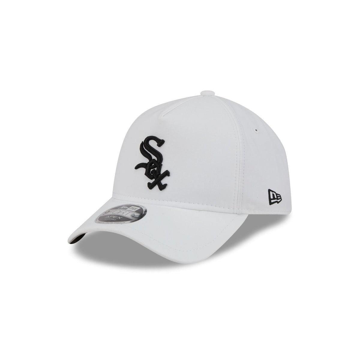 Chicago White Sox White 9FORTY APEX Snapback Hat