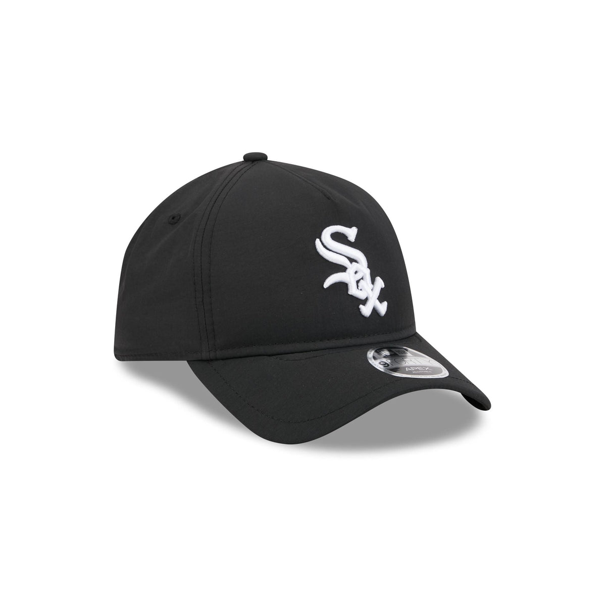 Chicago White Sox Black 9FORTY APEX Snapback Hat