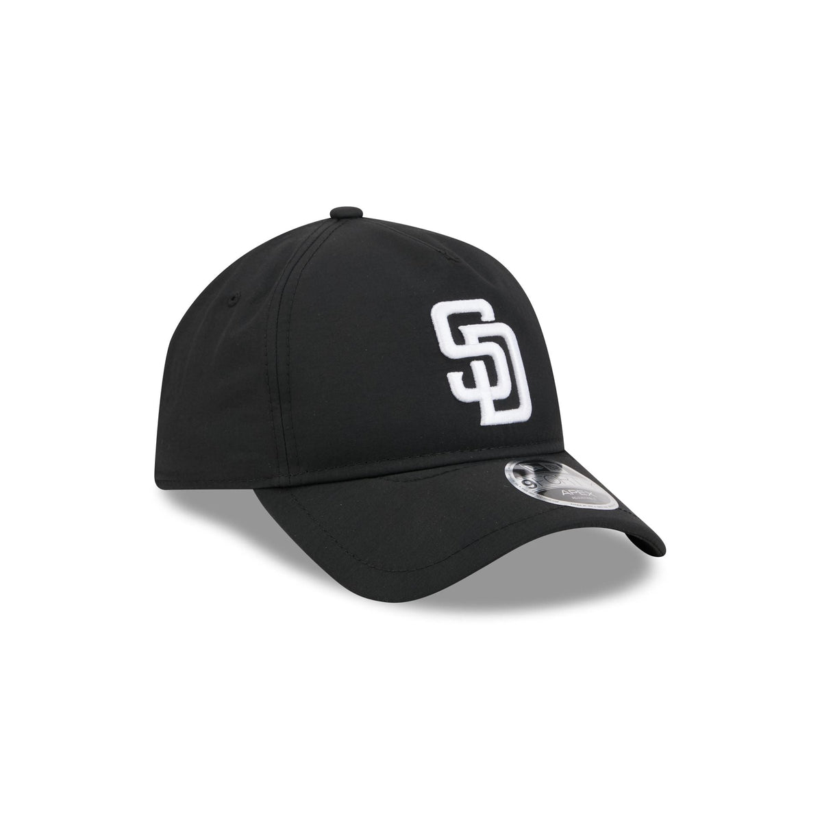 San Diego Padres Black 9FORTY APEX Snapback Hat