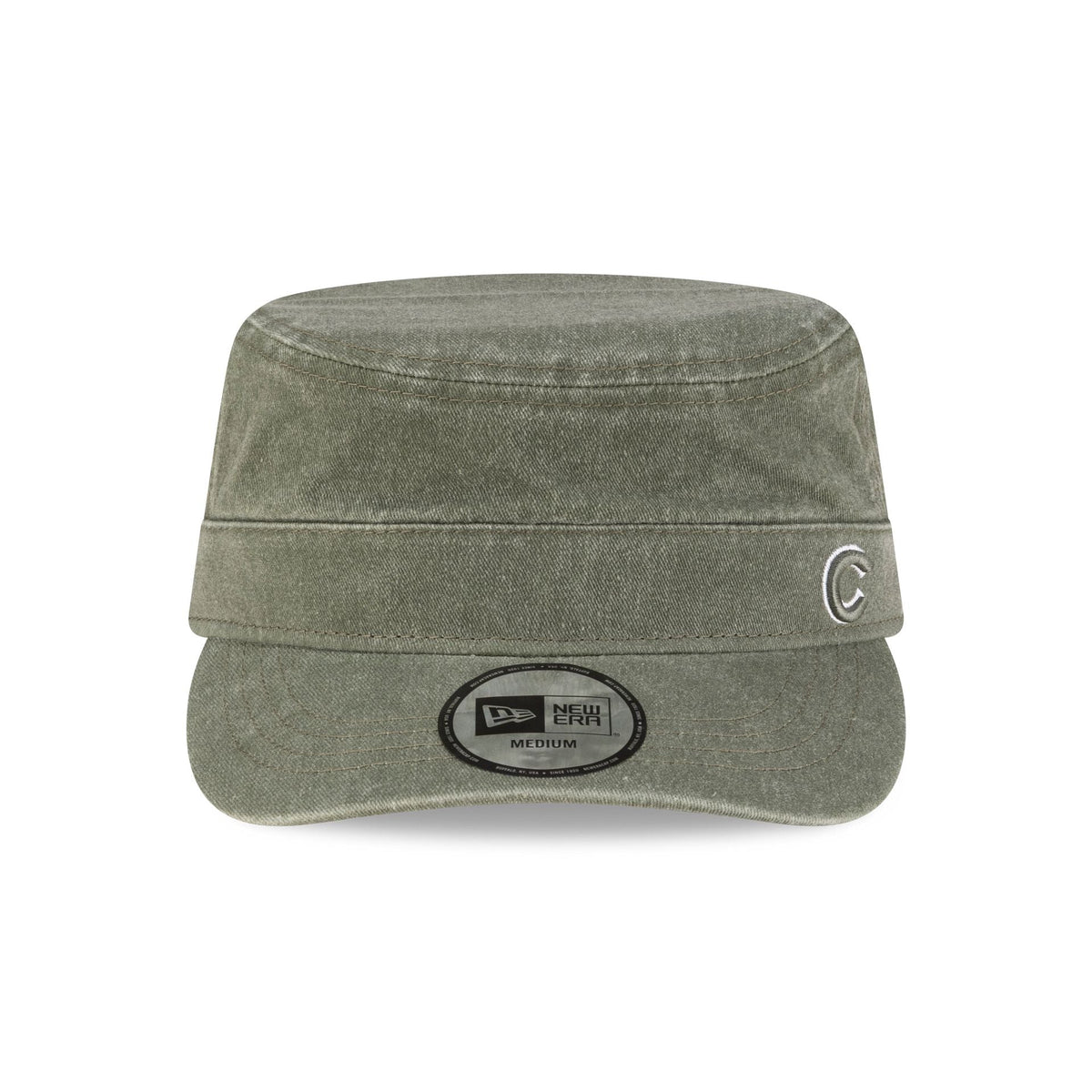 Chicago Cubs Pigment Dye Olive Military Cap