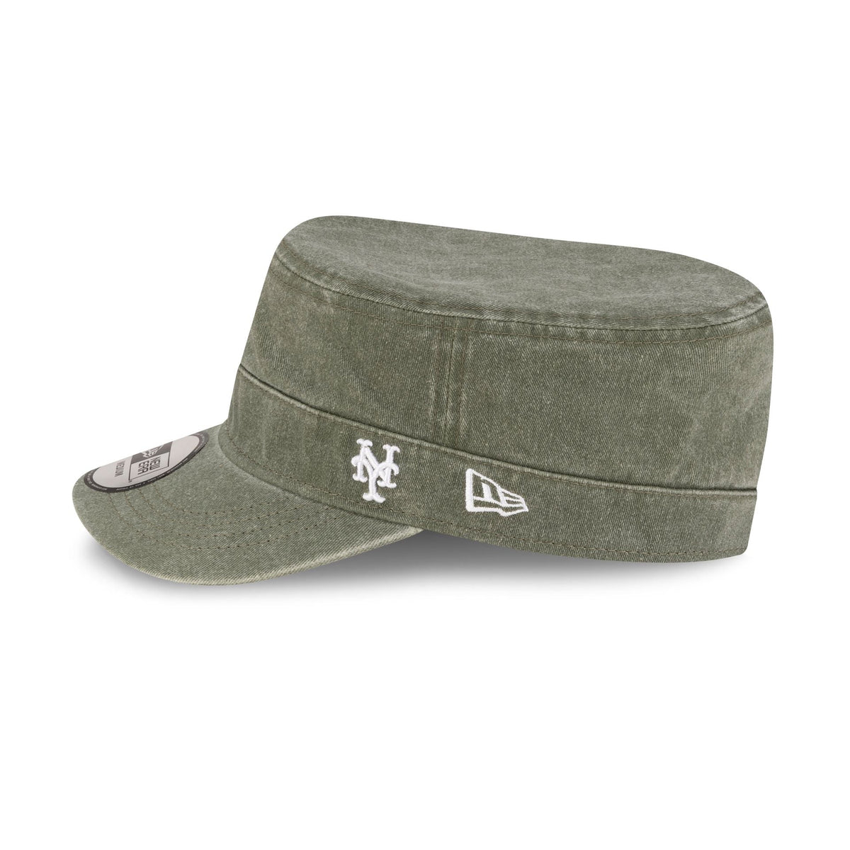 New York Mets Pigment Dye Olive Military Cap