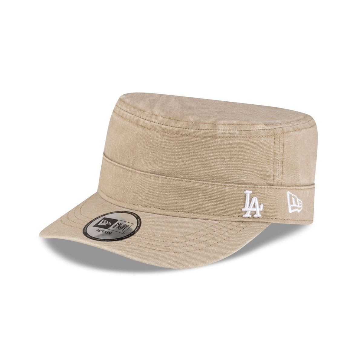 Los Angeles Dodgers Pigment Dye Khaki Military Cap