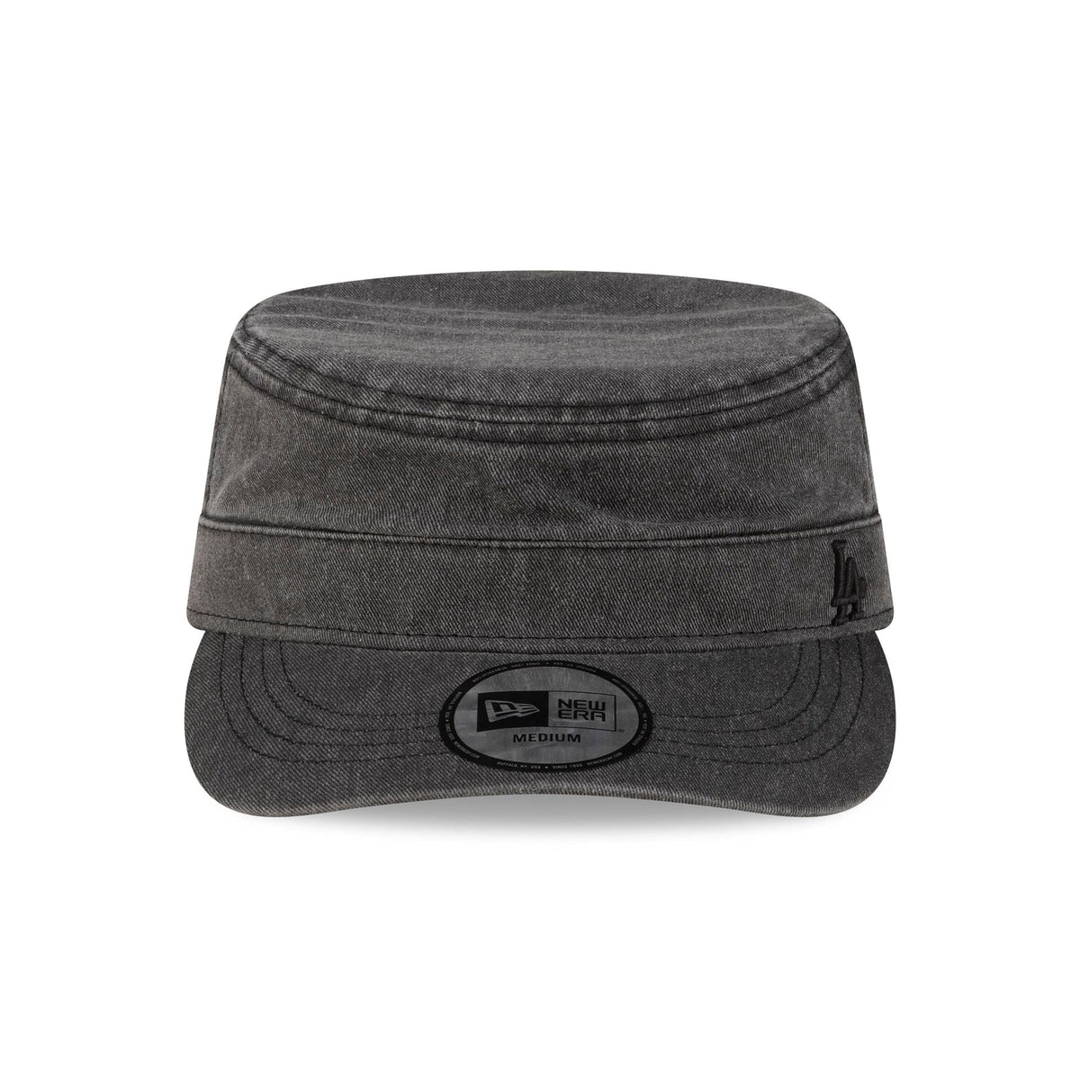 Los Angeles Dodgers Pigment Dye Black Military Cap