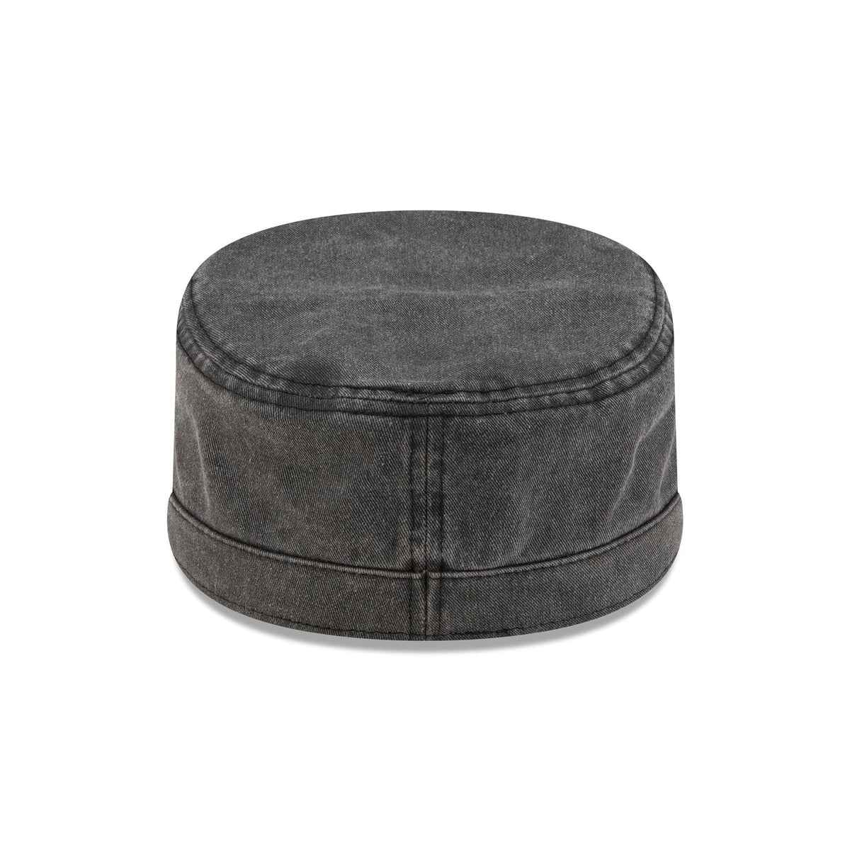 New York Yankees Pigment Dye Black Military Cap