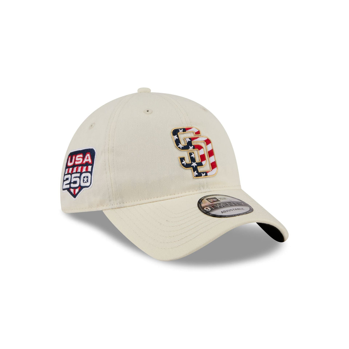 San Diego Padres Independence Day 2026 9TWENTY Adjustable Hat