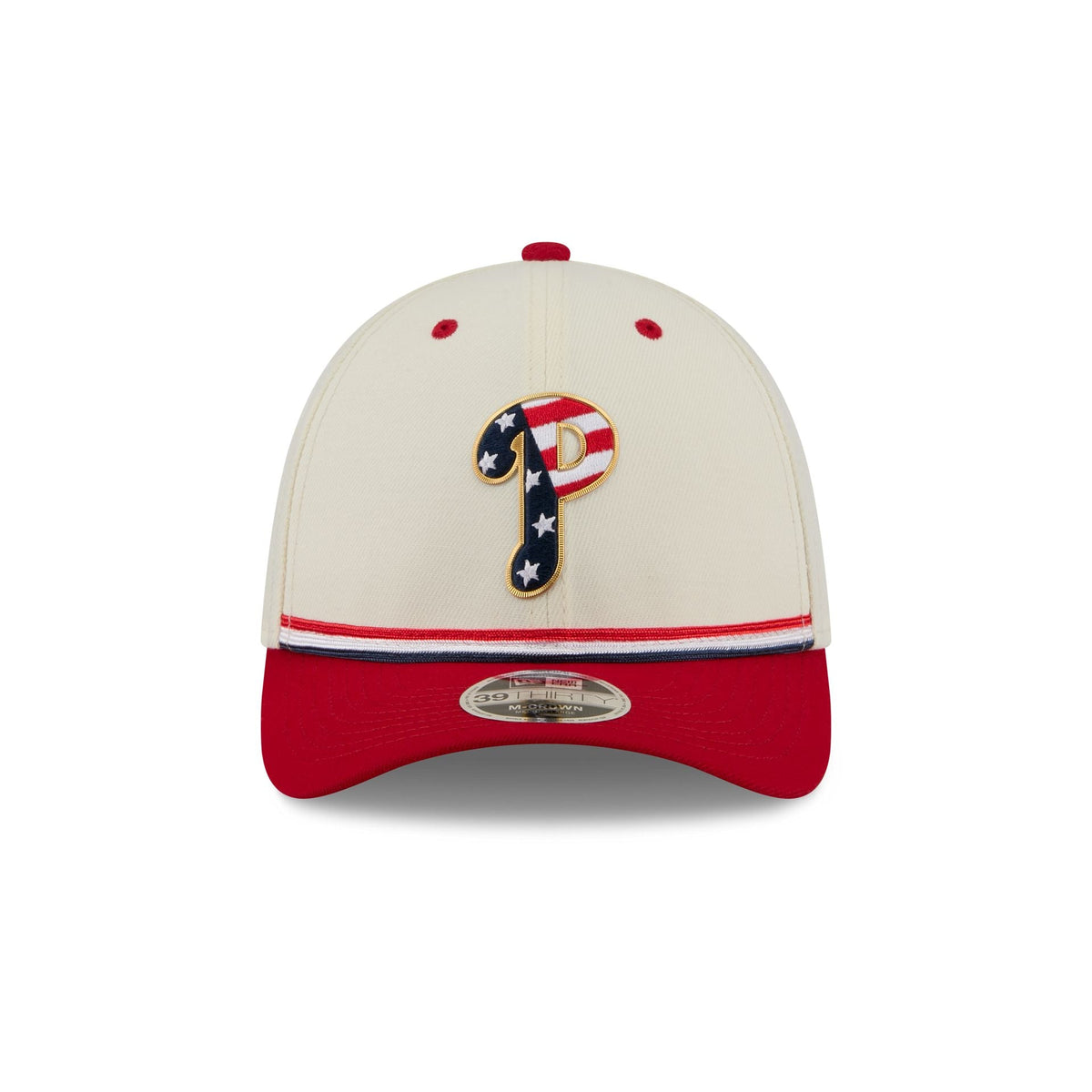 Philadelphia Phillies Independence Day 2026 39THIRTY M-Crown Stretch Fit Hat