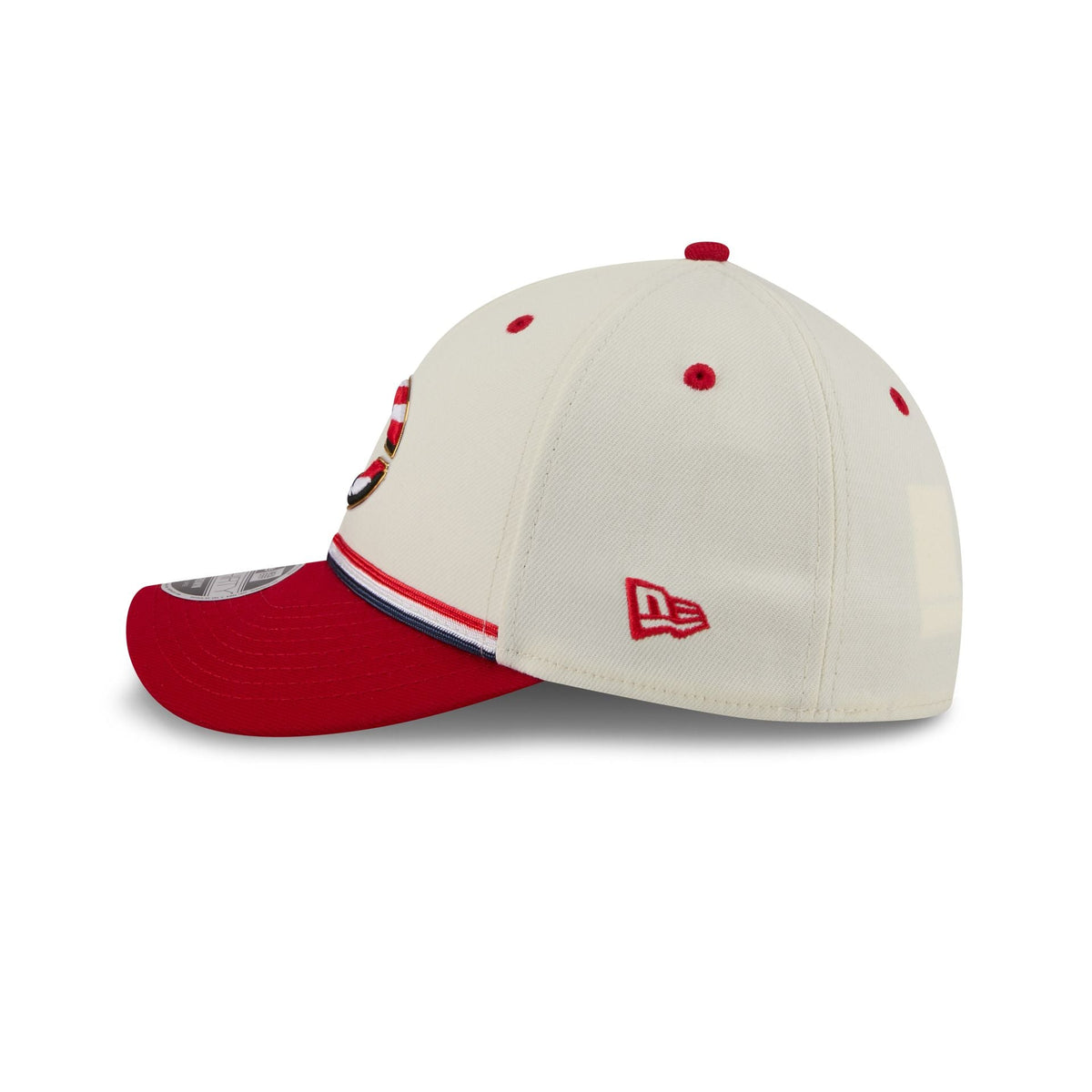 Cincinnati Reds Independence Day 2026 39THIRTY M-Crown Stretch Fit Hat