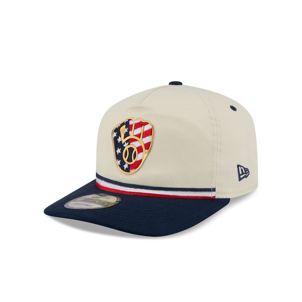 Milwaukee Brewers Independence Day 2026 19TWENTY Snapback Hat