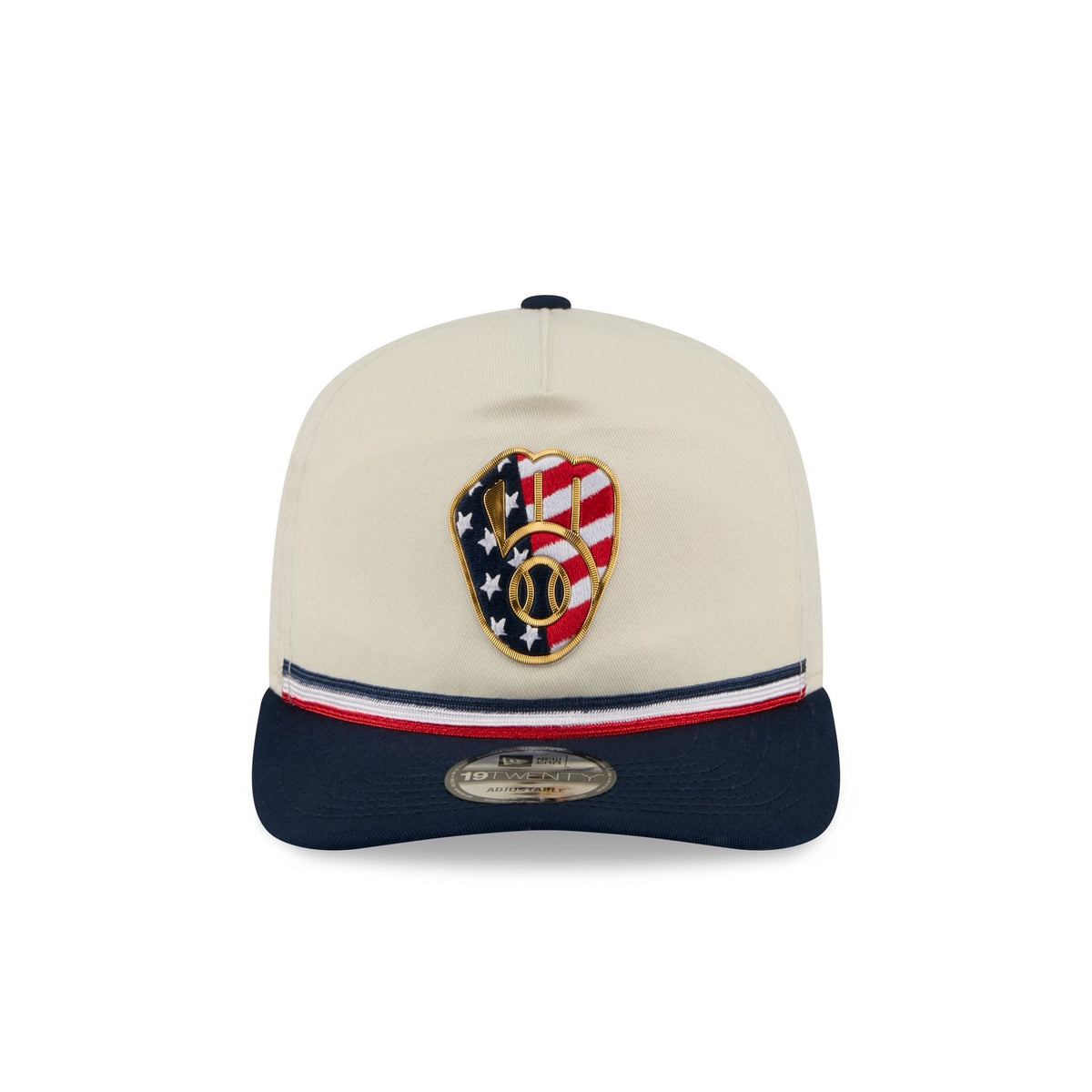 Milwaukee Brewers Independence Day 2026 19TWENTY Snapback Hat
