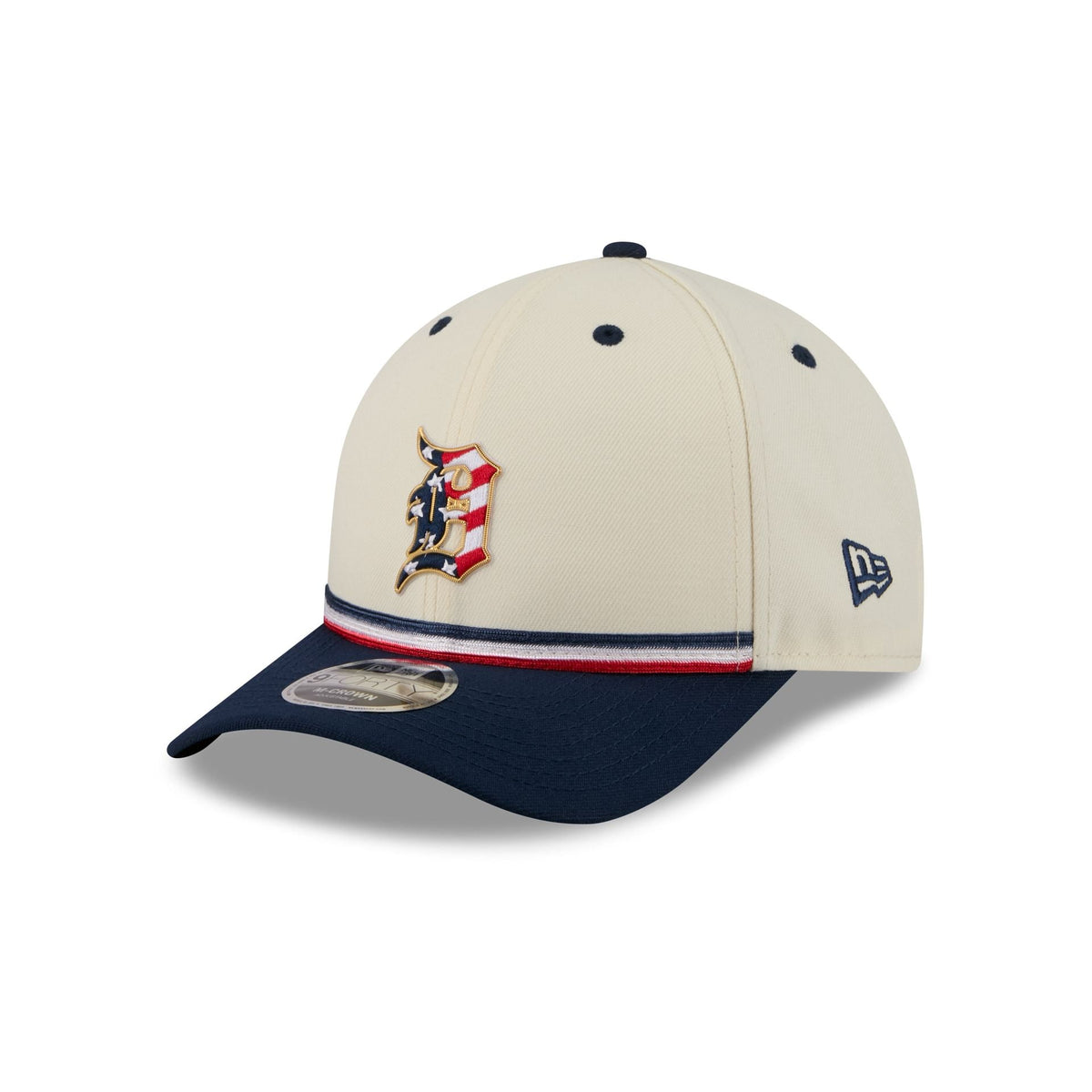 Detroit Tigers Independence Day 2026 9FORTY M-Crown Snapback Hat