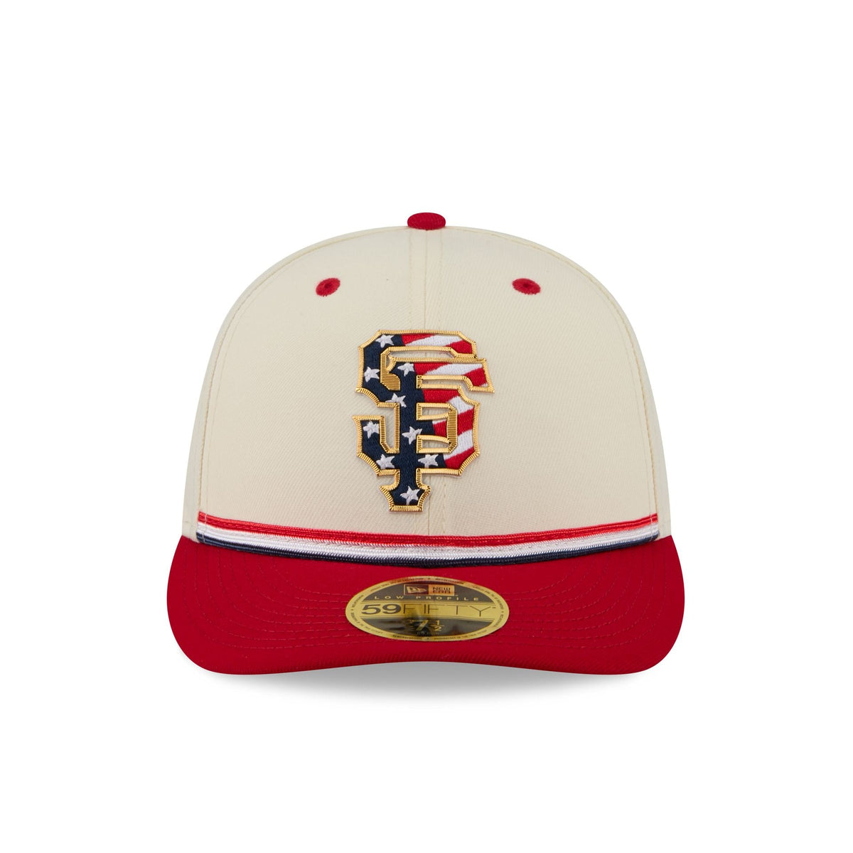 San Francisco Giants Independence Day 2026 Low Profile 59FIFTY Fitted Hat