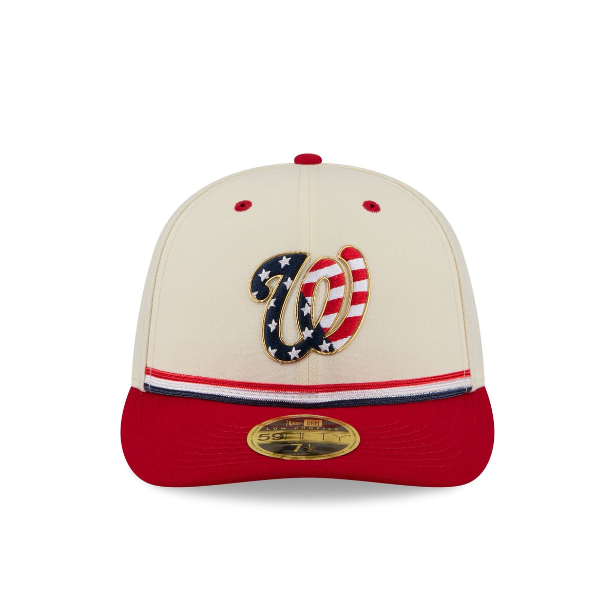 Washington Nationals Independence Day 2026 Low Profile 59FIFTY Fitted Hat