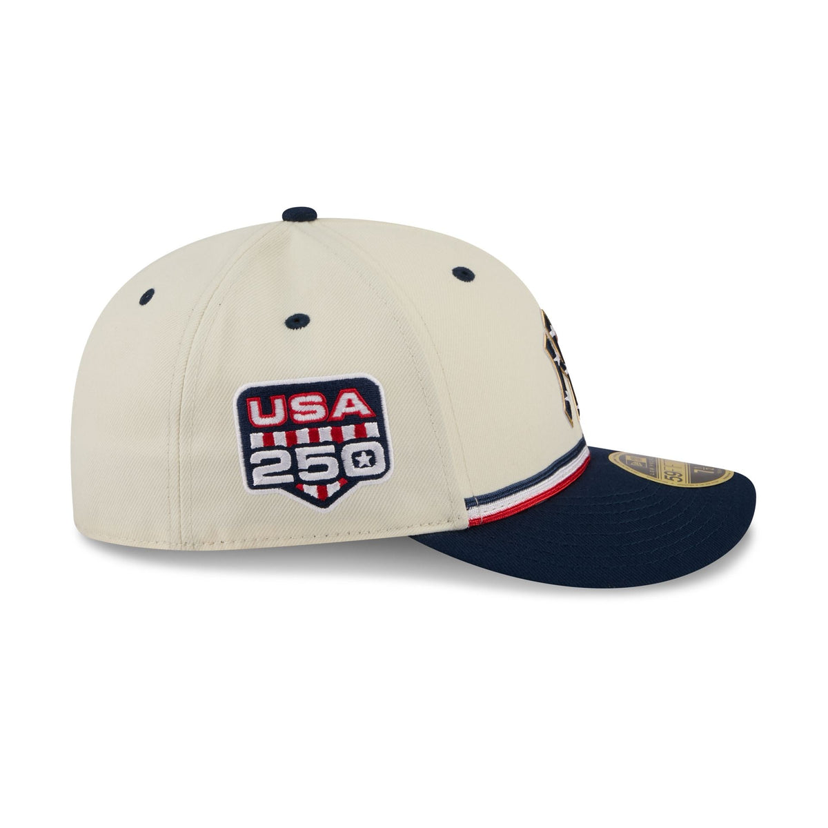 New York Yankees Independence Day 2026 Low Profile 59FIFTY Fitted Hat