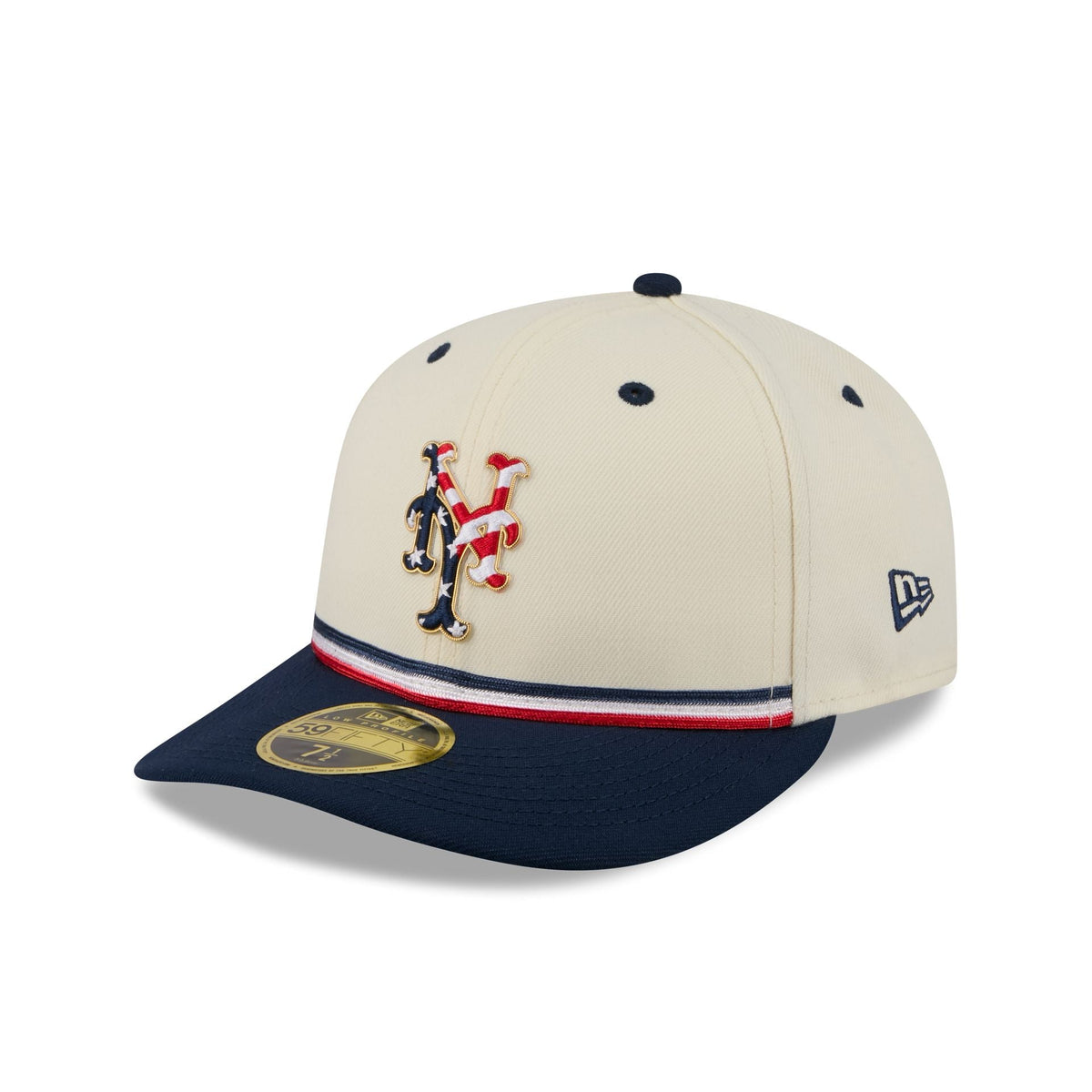 New York Mets Independence Day 2026 Low Profile 59FIFTY Fitted Hat