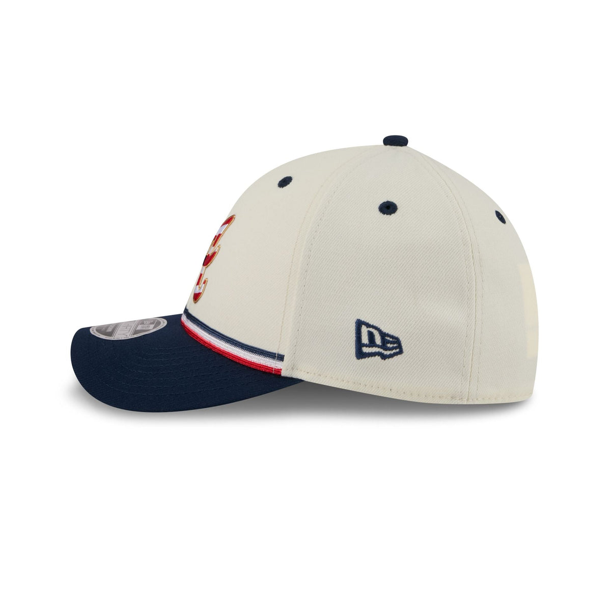 Atlanta Braves Independence Day 2026 39THIRTY M-Crown Stretch Fit Hat