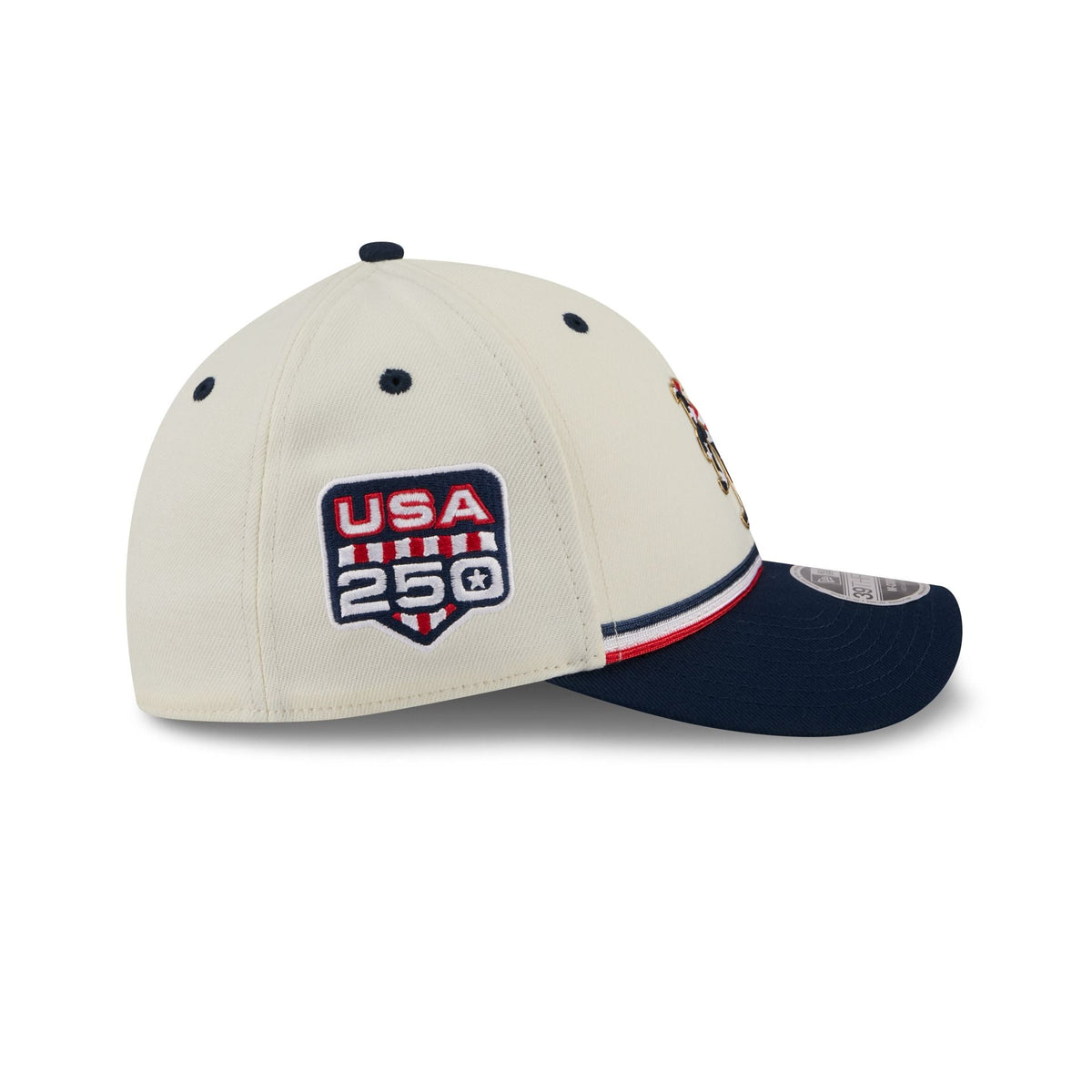 New York Mets Independence Day 2026 39THIRTY M-Crown Stretch Fit Hat