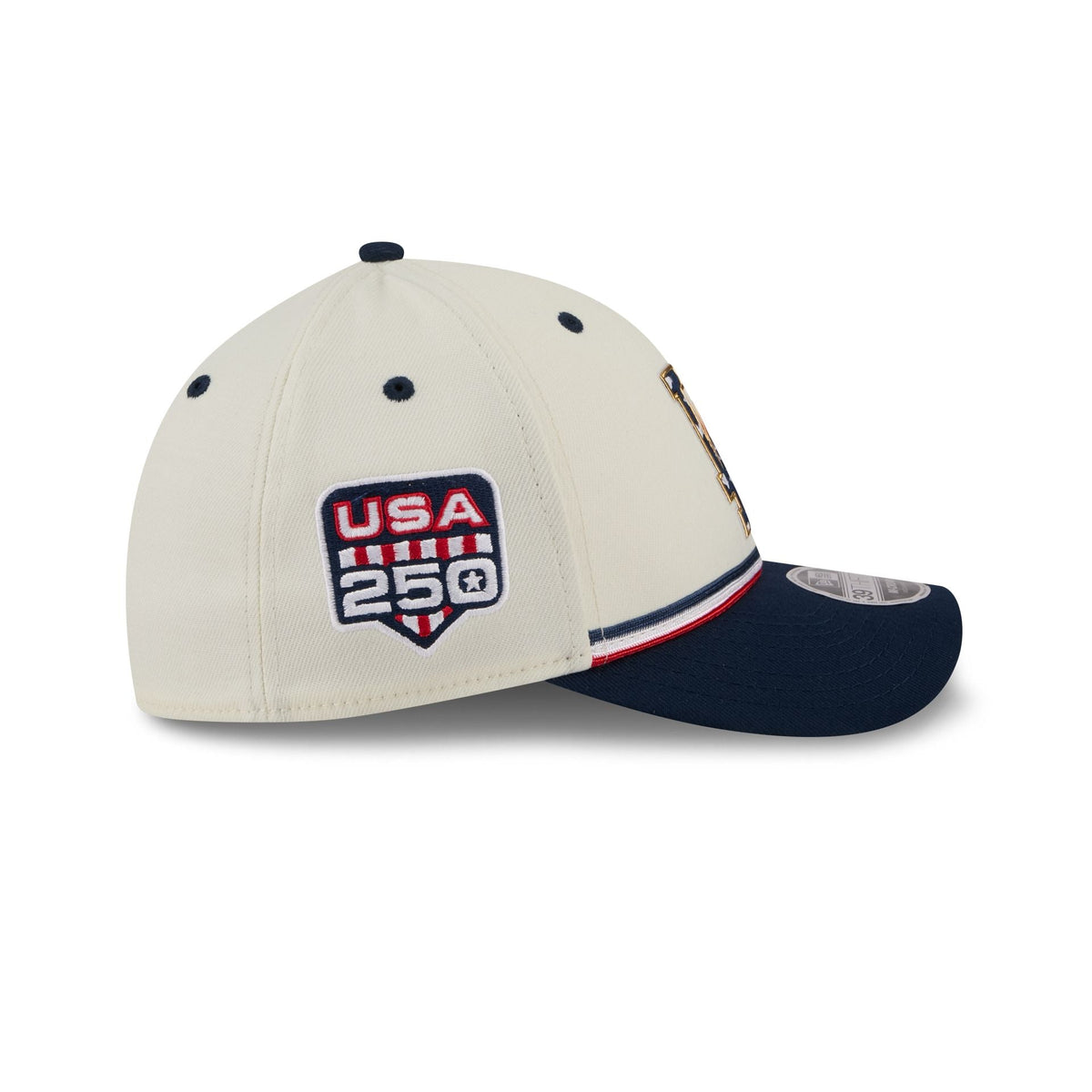 Los Angeles Dodgers Independence Day 2026 39THIRTY M-Crown Stretch Fit Hat