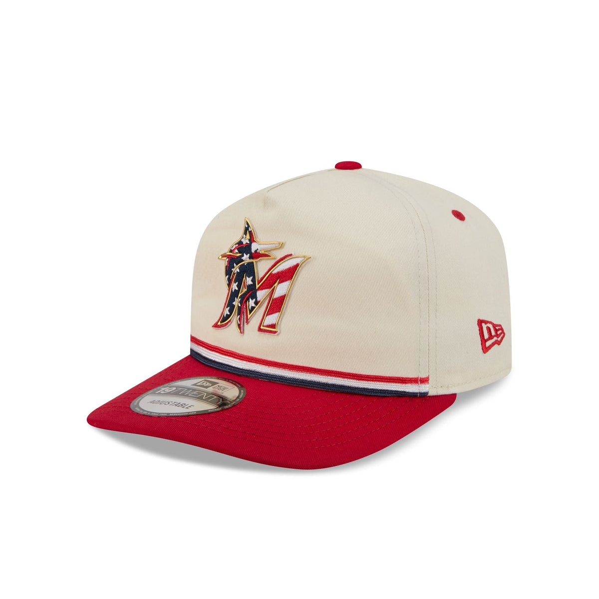 Miami Marlins Independence Day 2026 19TWENTY Snapback Hat
