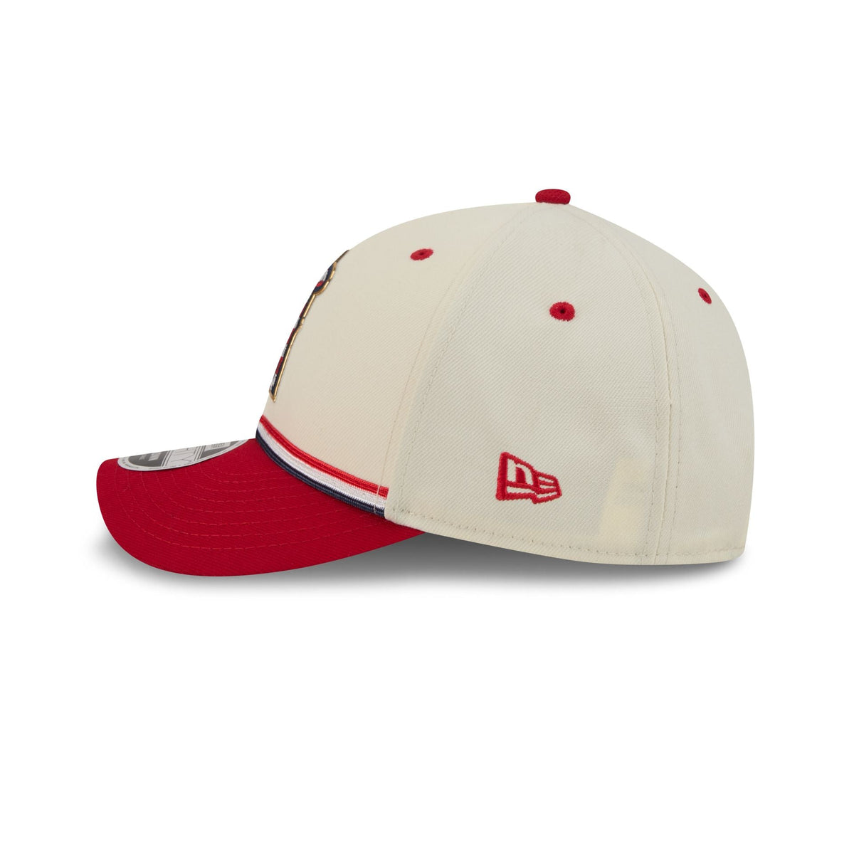 Los Angeles Angels Independence Day 2026 9FORTY M-Crown Snapback Hat