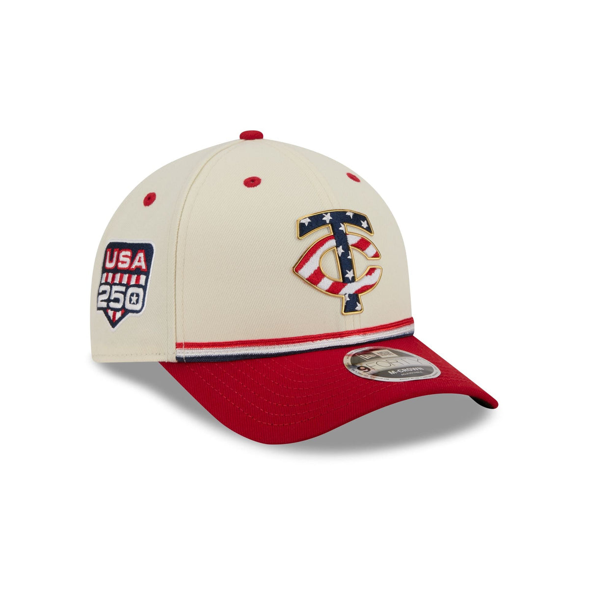 Minnesota Twins Independence Day 2026 9FORTY M-Crown Snapback Hat