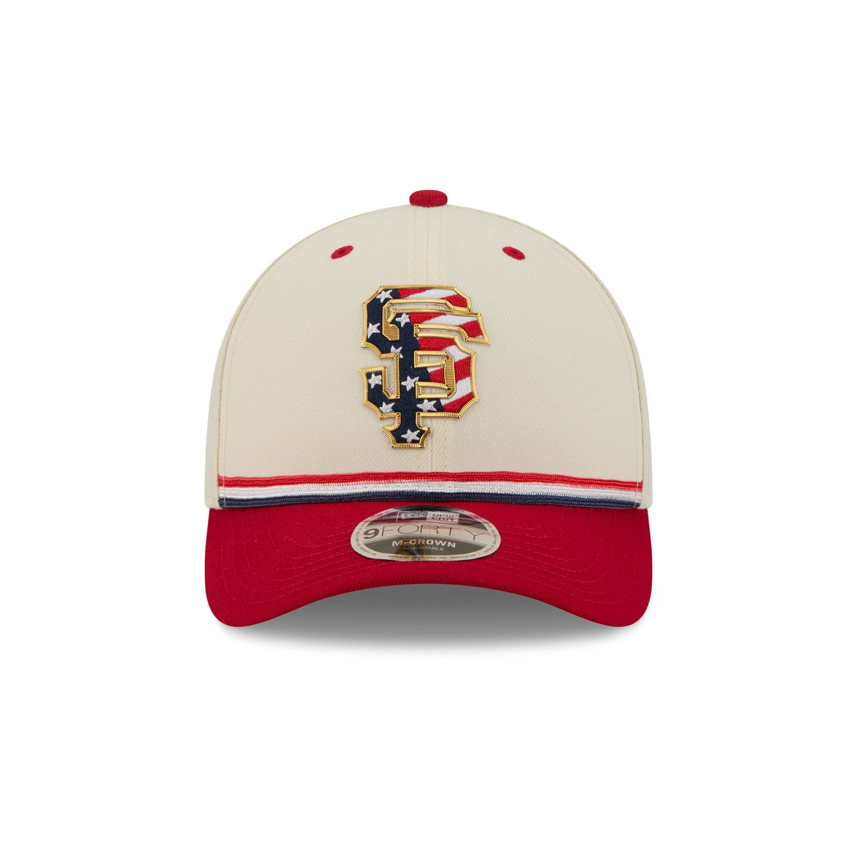 San Francisco Giants Independence Day 2026 9FORTY M-Crown Snapback Hat