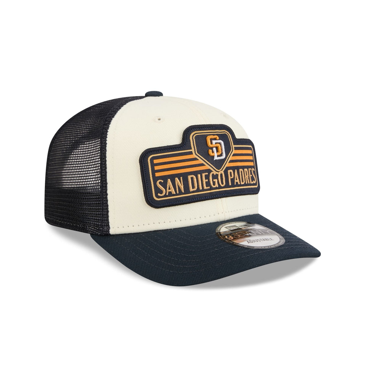 San Diego Padres 2026 City Connect Fan Specialty 9SEVENTY Trucker Hat