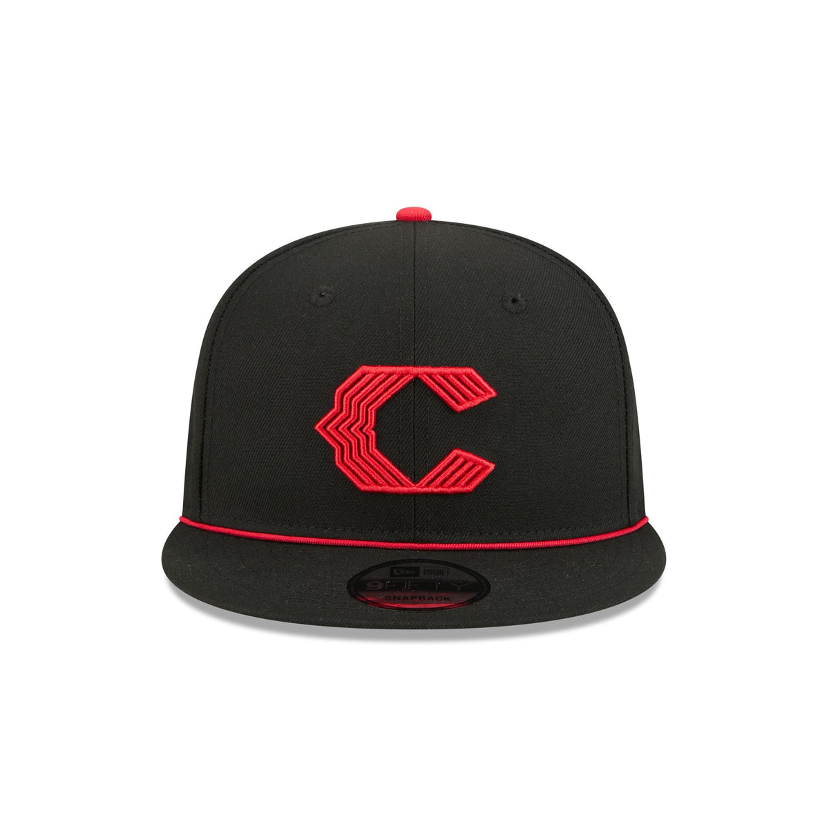 Cincinnati Reds 2026 City Connect Kids Black 9FIFTY Snapback Hat