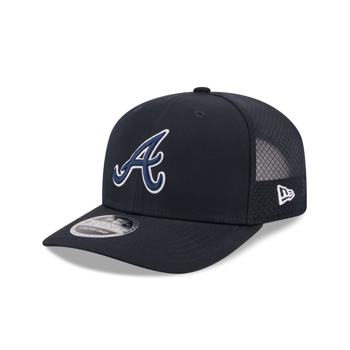 Atlanta Braves 2026 Batting Practice Fan Pack 9SEVENTY Stretch-Snap Hat