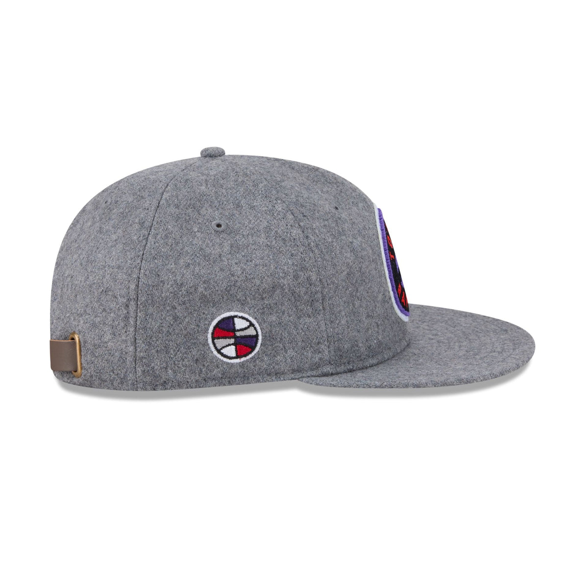 Toronto Raptors Chenille Woven Retro Crown 9FIFTY Adjustable Hat