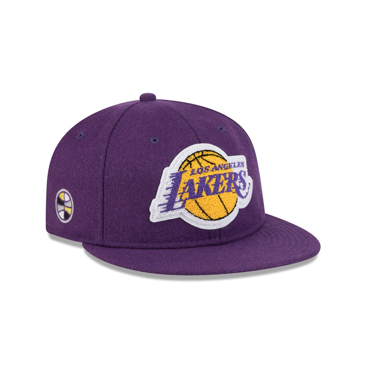 Los Angeles Lakers Chenille Woven Retro Crown 9FIFTY Adjustable Hat