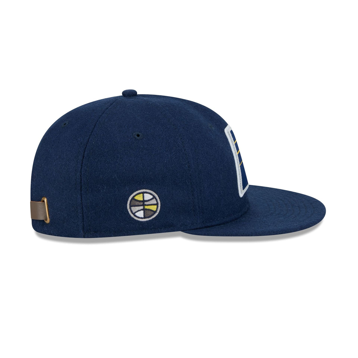 Indiana Pacers Chenille Woven Retro Crown 9FIFTY Adjustable Hat
